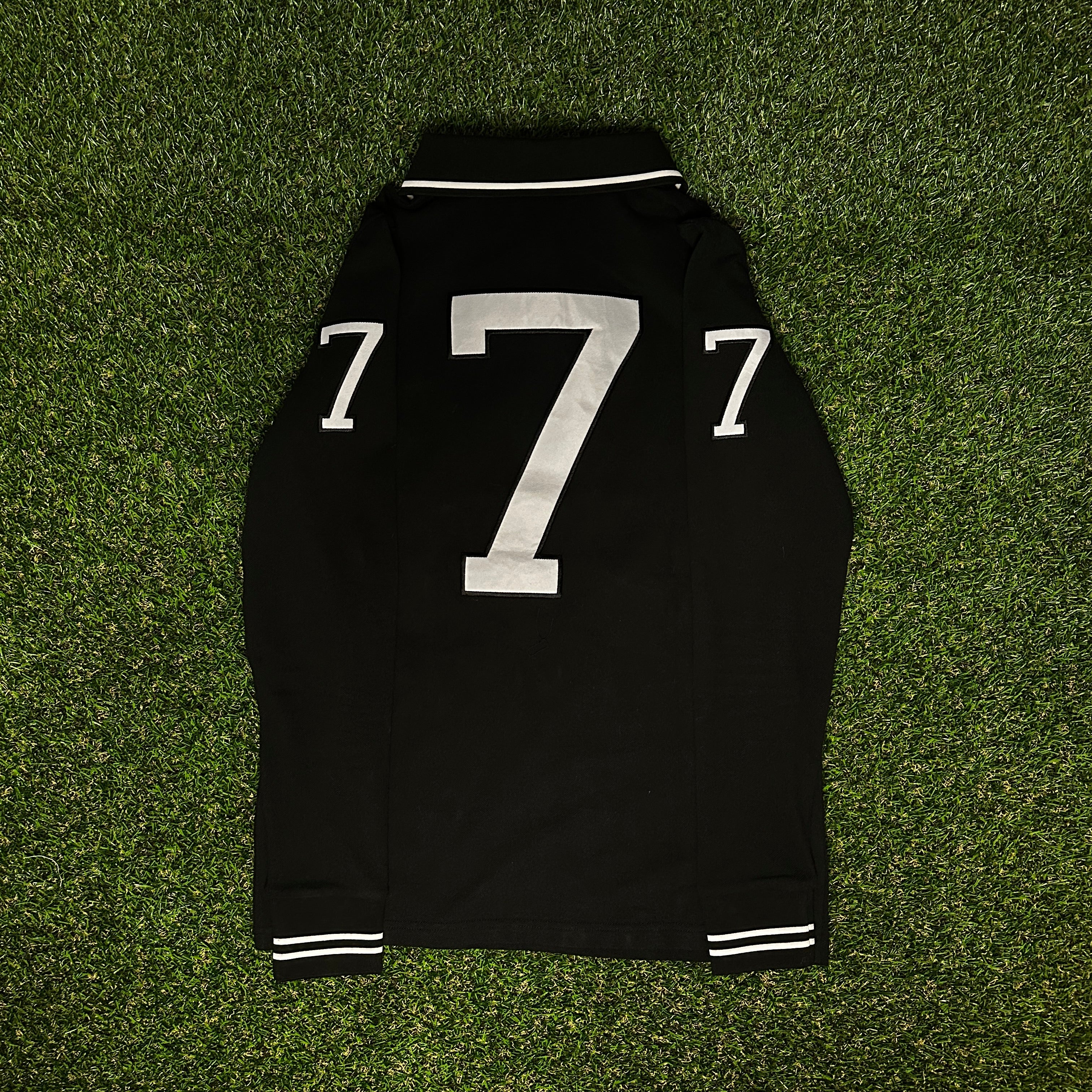 LUCKY 7 POLO (BLACK)