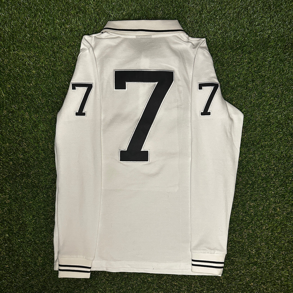 LUCKY 7 POLO (WHITE)