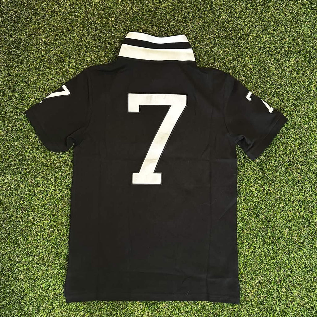 LUCKY ME POLO (BLACK)
