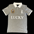 LUCKY ME POLO (GRAY)