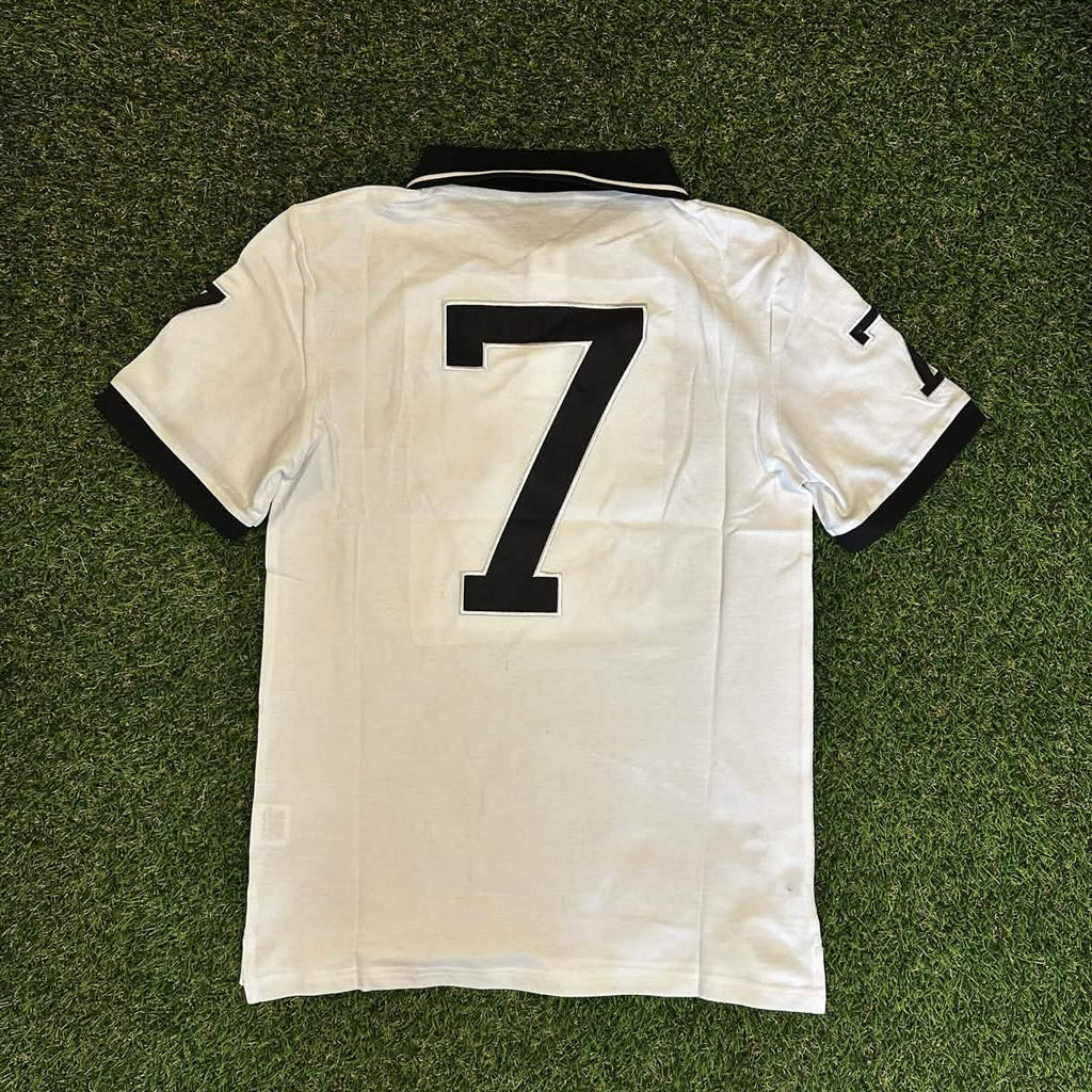 LUCKY ME POLO (WHITE)
